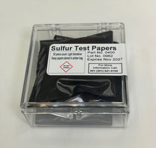 Load image into Gallery viewer, Sulfur Test Papers (0400)
