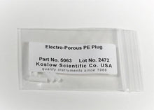 Load image into Gallery viewer, Electro-Porous PE Plug (5063)