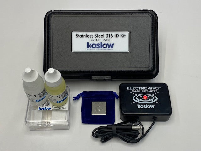 Stainless Steel Test Kit - Quickly Identify 316 Vs 304 Grade