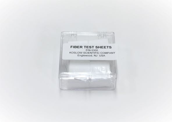 Test Sheets Products – Koslow Scientific Company