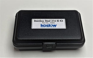 Stainless Steel 316 ID Kit (1542C) Sorts SS 316 From SS 304